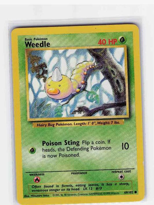 Weedle #069/102: Base Set