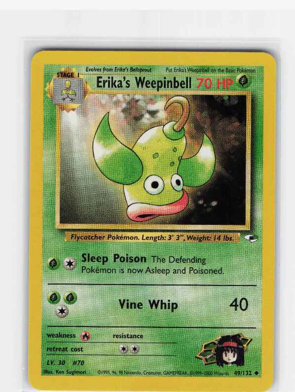 Erika's Weepinbell #049/132: Gym Heroes