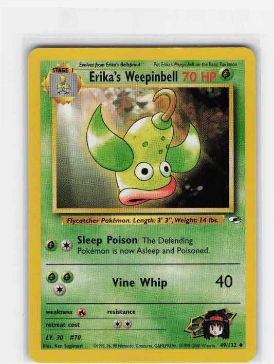 Erika's Weepinbell  #049/132: Gym Heroes