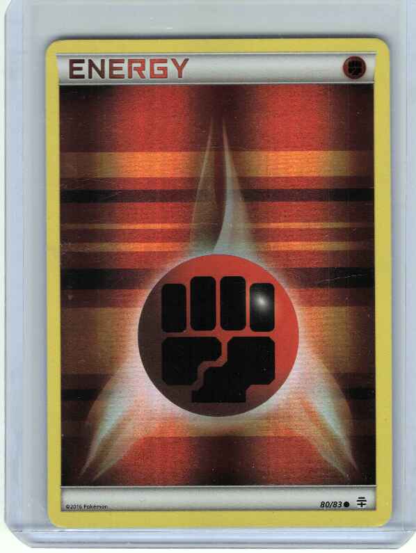 Fighting Energy [Reverse Holo] #80/83: Generations