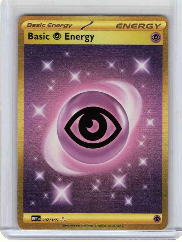 Basic Psychic Energy [Holo] #207/165 SV: Scarlet & Violet 151