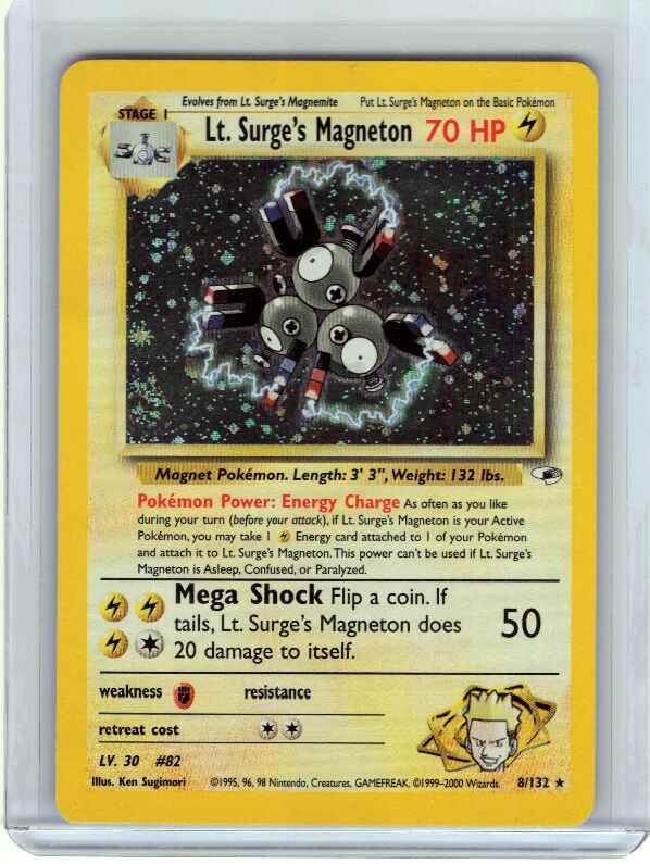 Lt. Surge's Magneton #008/132: Gym Heroes