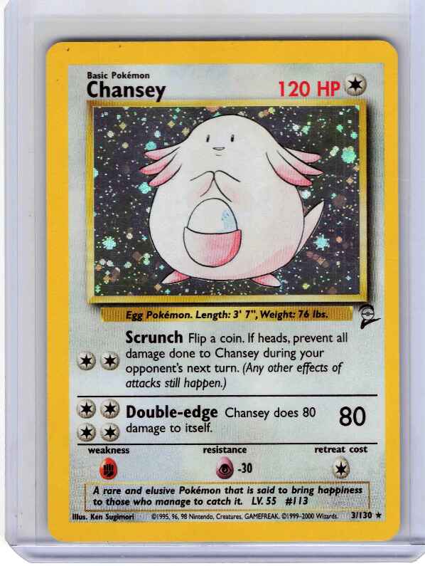 Chansey #003/130: Base Set 2