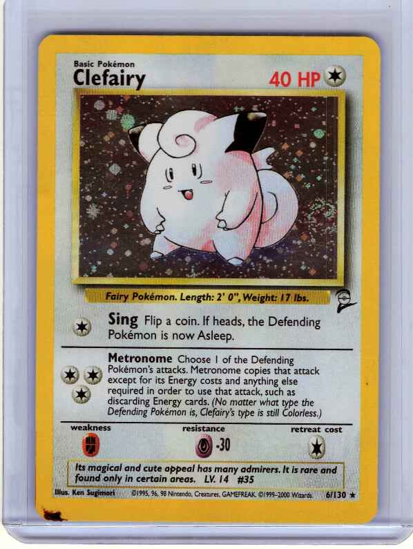Clefairy #006/130: Base Set 2