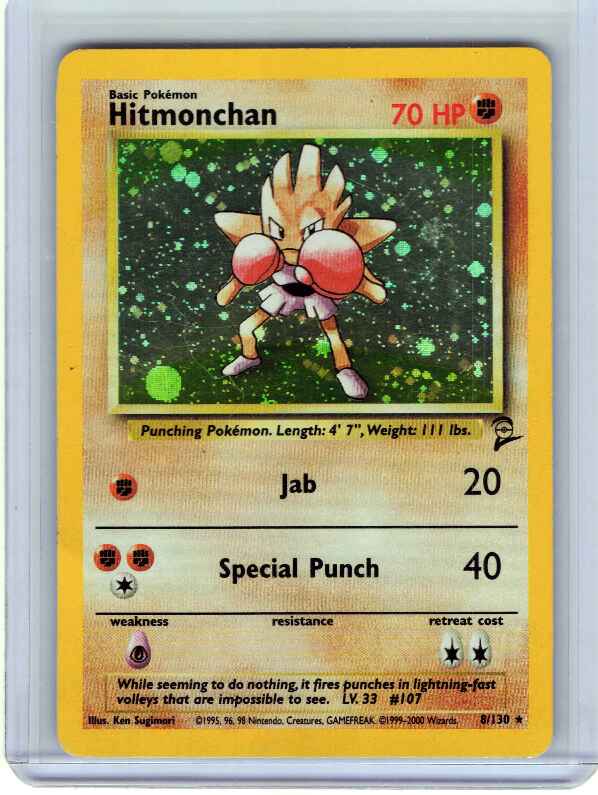 Hitmonchan #008/130: Base Set 2