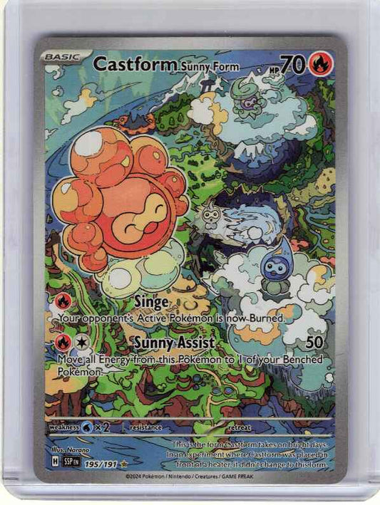 Castform Sunny Form #195/191 SV08: Surging Sparks