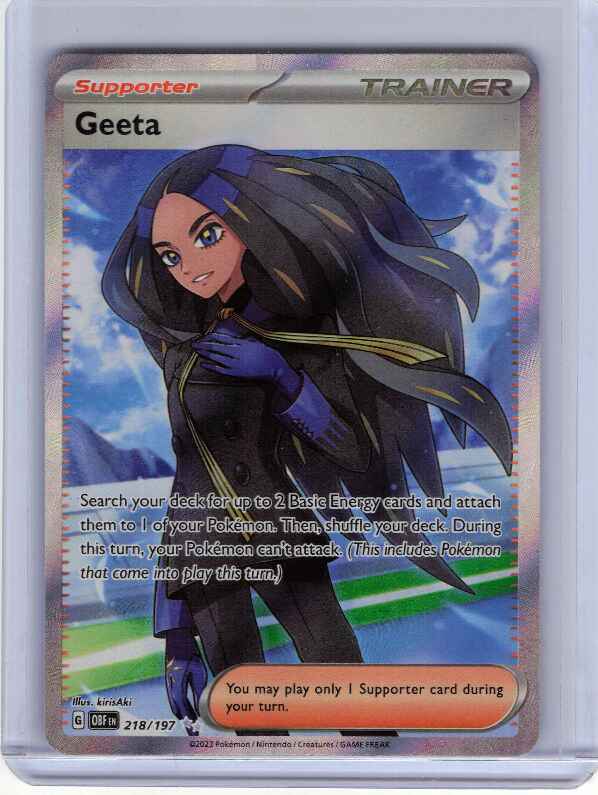 Geeta #218/197 SV03: Obsidian Flames
