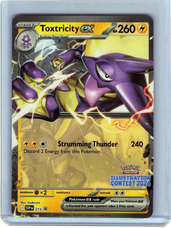 Toxtricity ex #215 SV: Scarlet & Violet Promo Cards