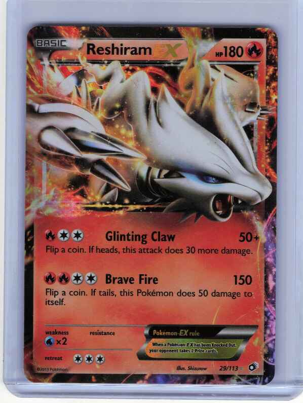 Reshiram EX #29/113: Legendary Treasures