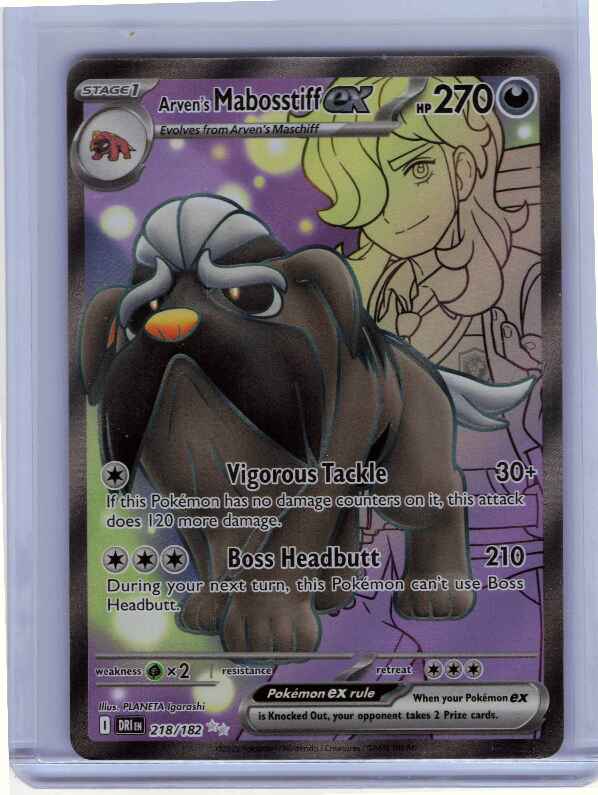 Arven's Mabosstiff ex #218/182 SV10: Destined Rivals