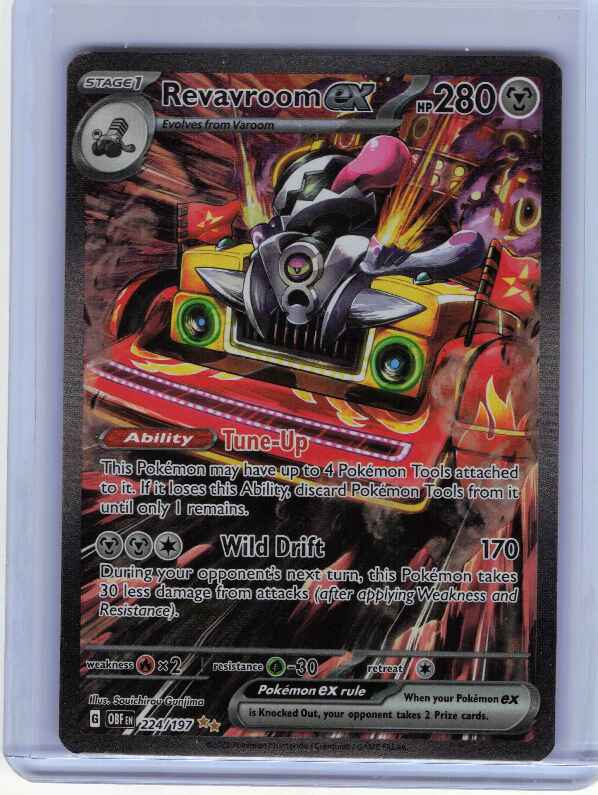 Revavroom ex #224/197 SV03: Obsidian Flames