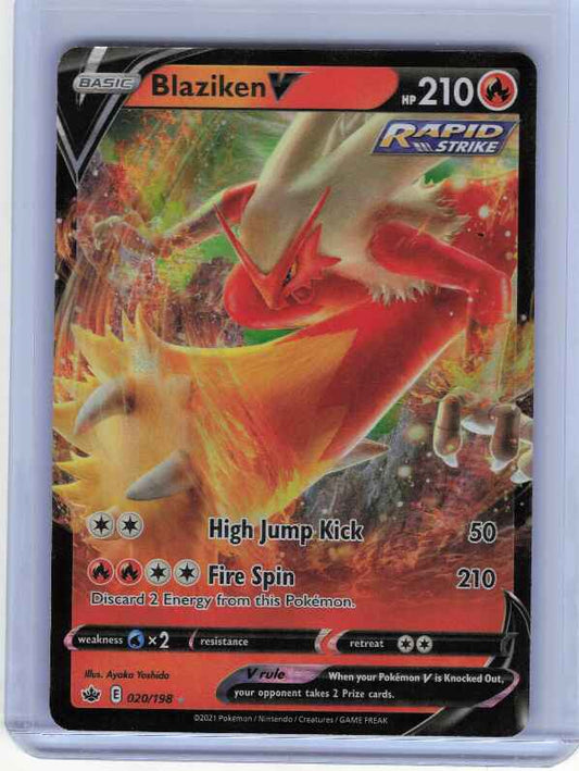 Blaziken V #020/198 SWSH06: Chilling Reign