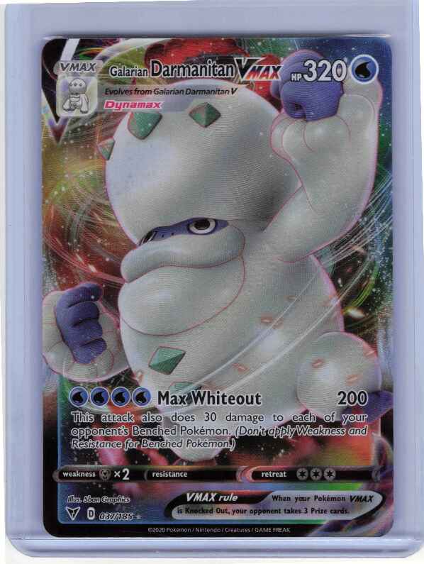 Galarian Darmanitan VMAX #037/185 SWSH04: Vivid Voltage