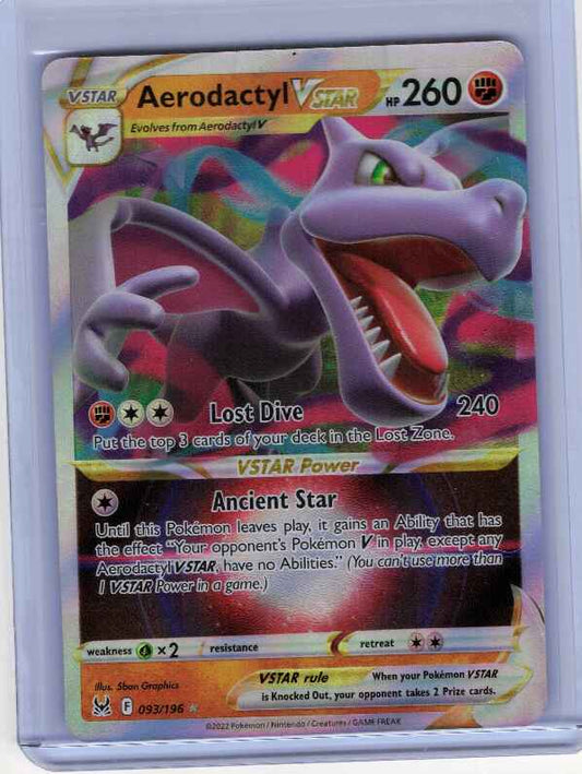 Aerodactyl VSTAR #093/196 SWSH11: Lost Origin