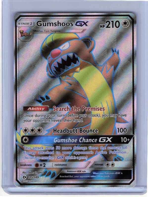 Gumshoos GX #145/149: SM Base Set