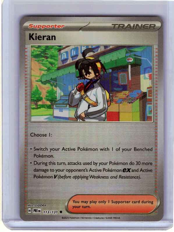 Kieran [Poke Ball] #113/131 SV: Prismatic Evolutions