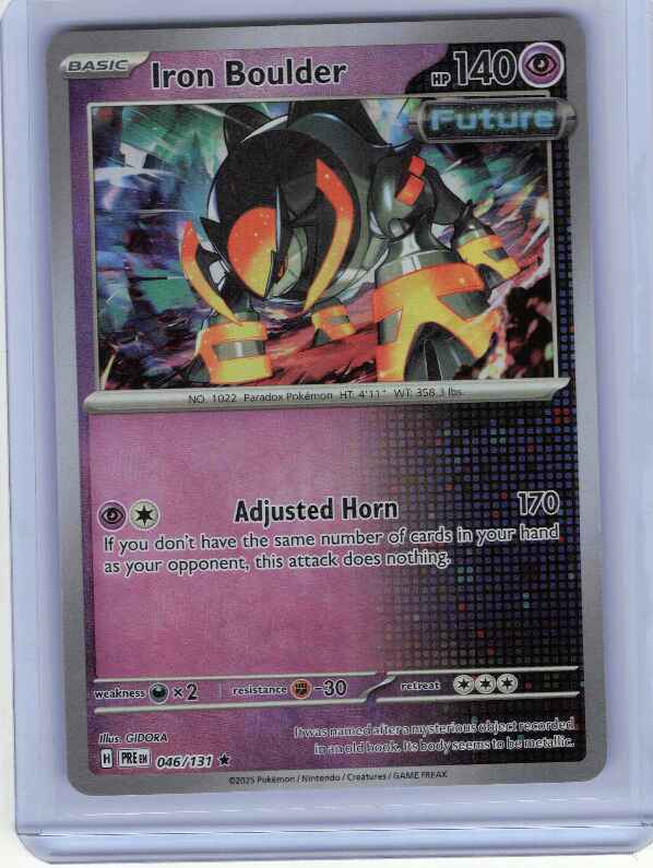 Iron Boulder [Poke Ball] #046/131 SV: Prismatic Evolutions