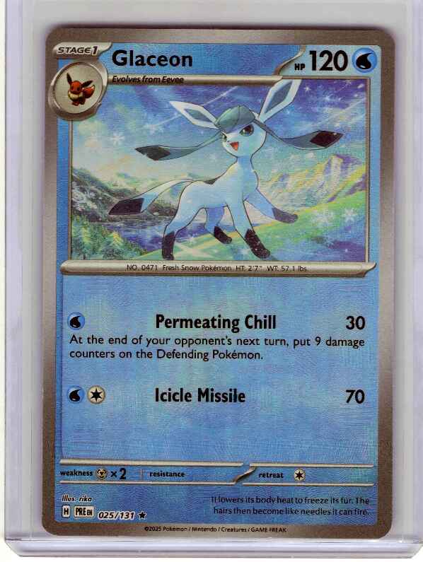 Glaceon [Master Ball] #025/131 SV: Prismatic Evolutions