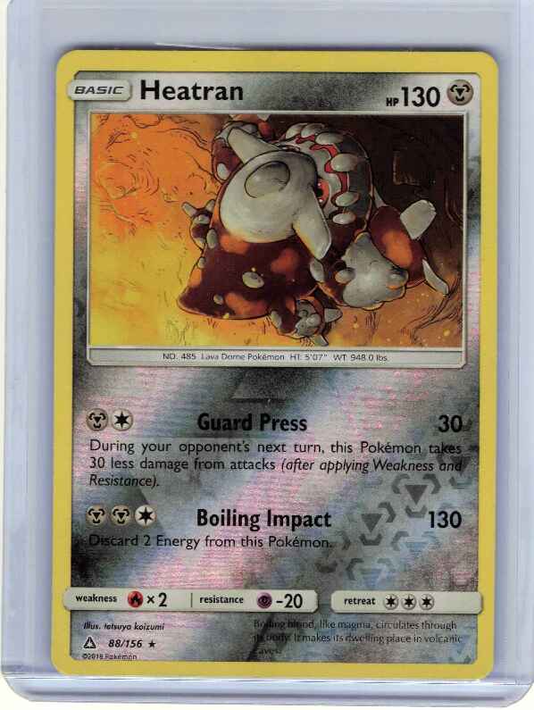 Heatran [Reverse Holo] #88/156: SM - Ultra Prism