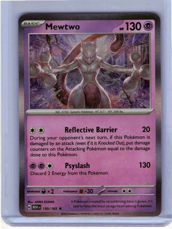 Mewtwo [Holo] #150/165 SV: Scarlet & Violet 151