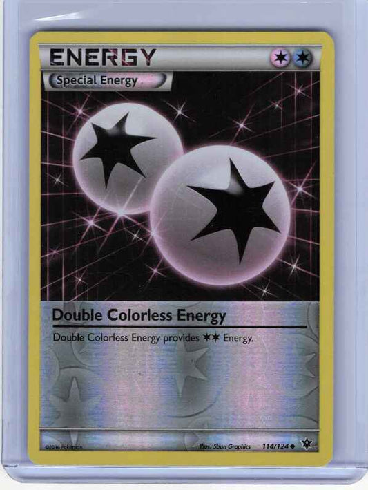 Double Colorless Energy [Reverse Holo] #114/124: XY - Fates Collide