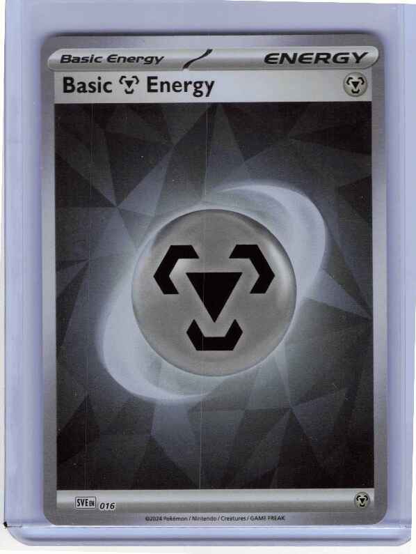 Basic Metal Energy [Ice Cracked] #016 SVE: Scarlet & Violet Energies