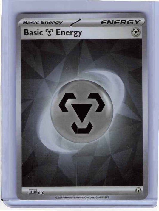 Basic Metal Energy [Ice Cracked] #016 SVE: Scarlet & Violet Energies