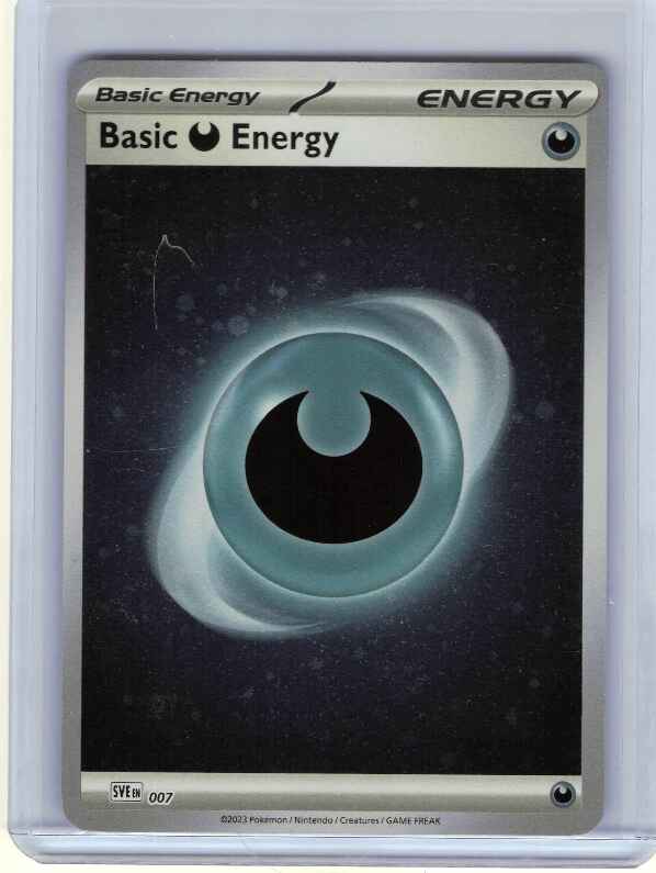 Basic Darkness Energy [Cosmos Holo] #007 SVE: Scarlet & Violet Energies