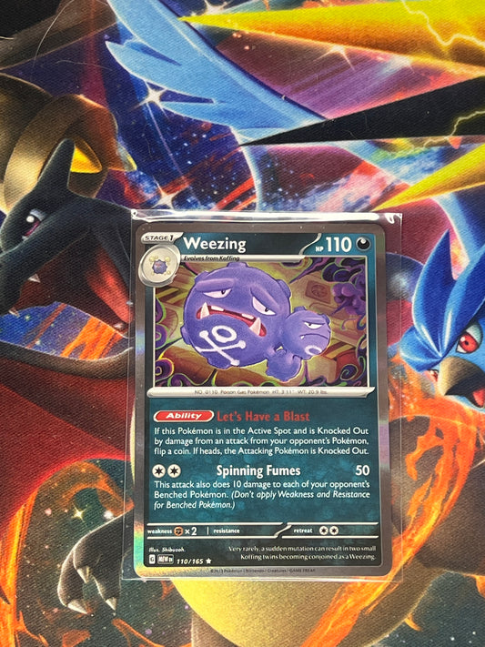 Weezing #110 Pokemon Scarlet & Violet 151