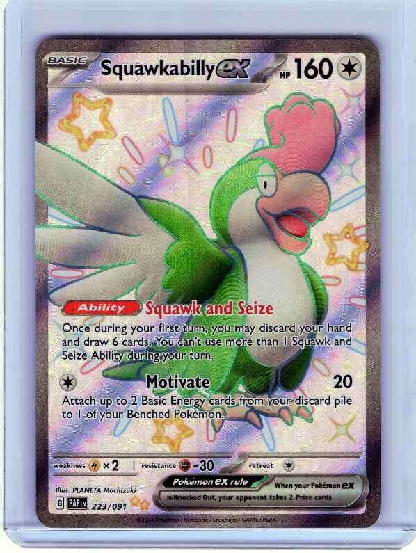 Squawkabilly ex #223/091 SV: Paldean Fates