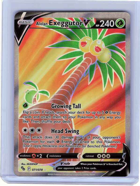 Alolan Exeggutor V #071/078: Pokemon GO
