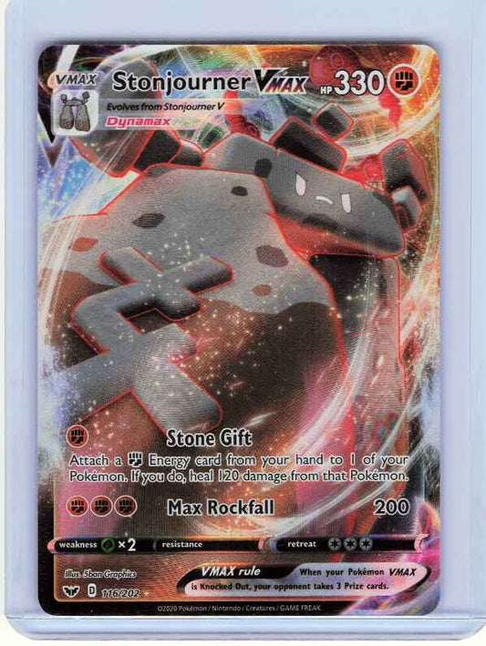 Stonjourner VMAX #116/202 SWSH01: Sword & Shield Base Set