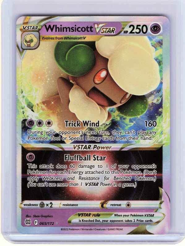 Whimsicott VSTAR #065/172 SWSH09: Brilliant Stars