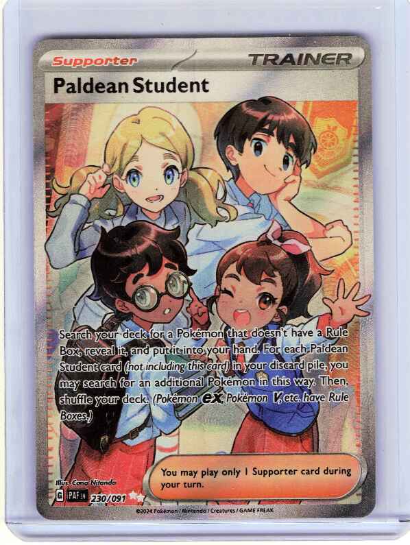 Paldean Student #230/091 SV: Paldean Fates