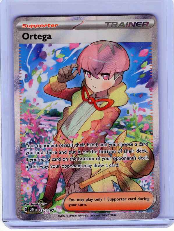 Ortega #219/197 SV03: Obsidian Flames