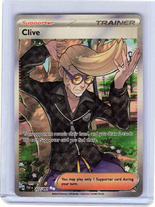 Clive #227/091 SV: Paldean Fates