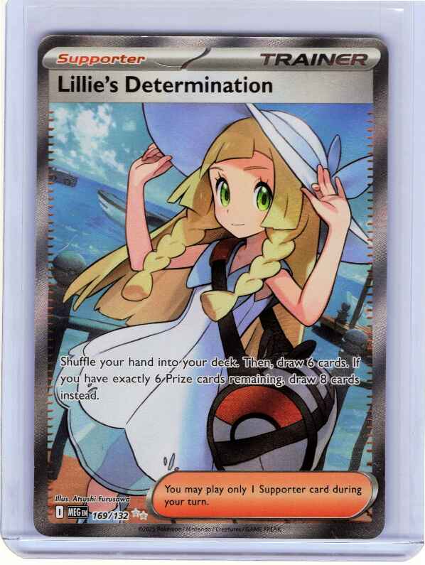 Lillie's Determination #169/132 ME01: Mega Evolution