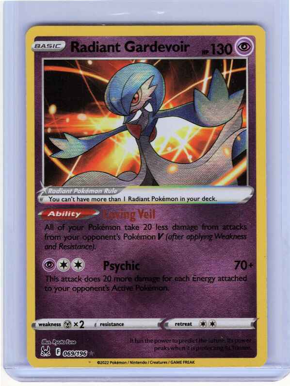 Radiant Gardevoir #069/196 SWSH11: Lost Origin