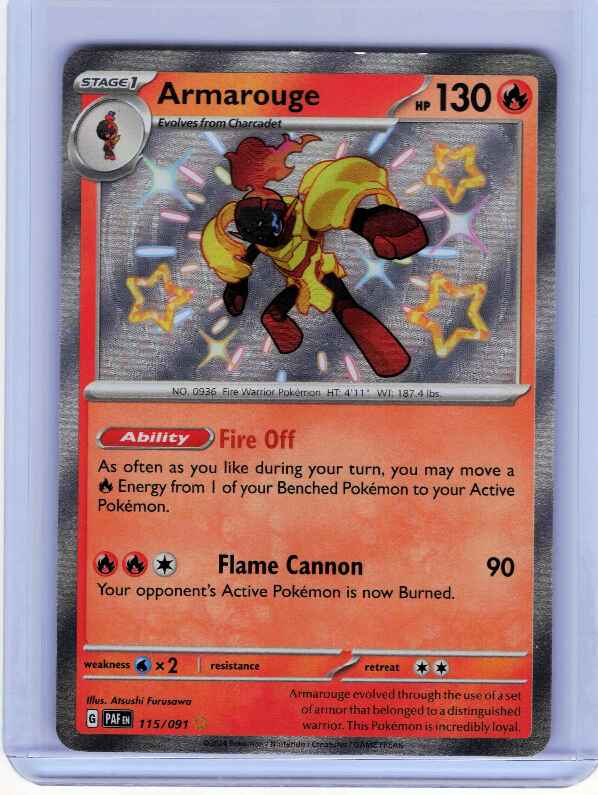 Armarouge #115/091 SV: Paldean Fates