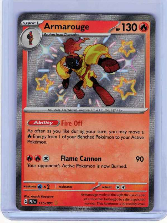 Armarouge #115/091 SV: Paldean Fates