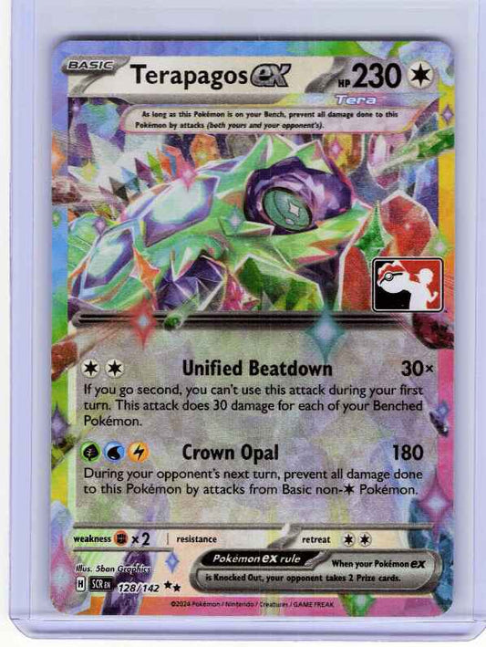 Terapagos ex #128/142: Prize Pack Series Cards