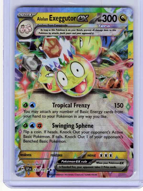Alolan Exeggutor ex #133/191 SV08: Surging Sparks