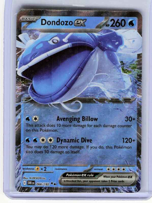 Dondozo ex #066/182 SV10: Destined Rivals