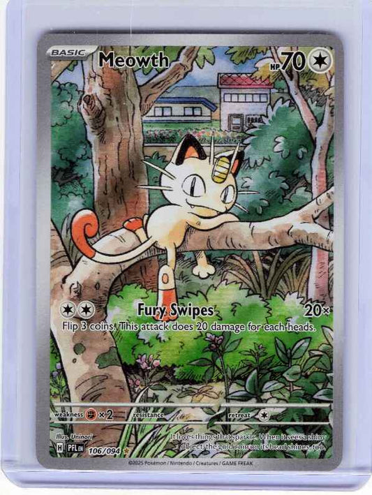 Meowth #106/092: Phantasmal Flames