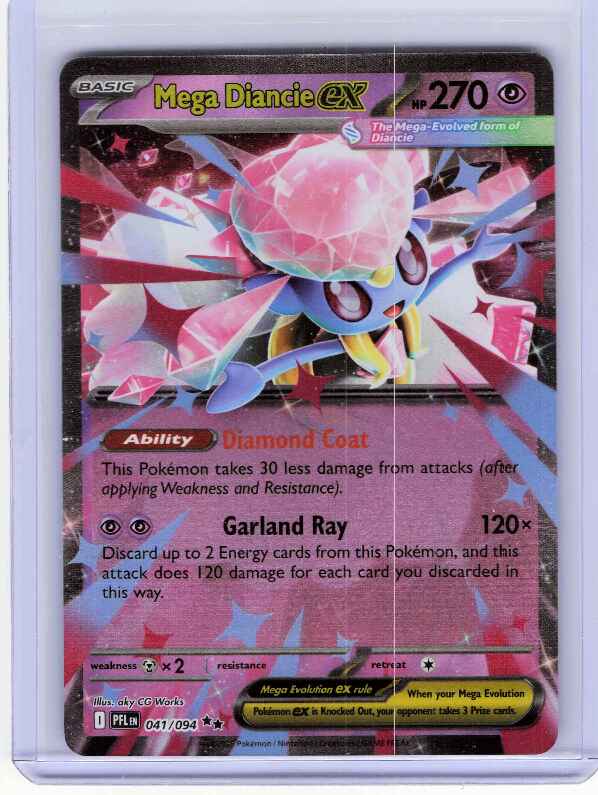 Mega Diancie ex #041/094 ME02: Phantasmal Flames