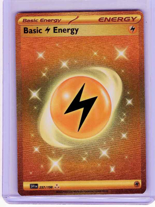 Basic Lightning Energy #257/198 SV01: Scarlet & Violet Base Set