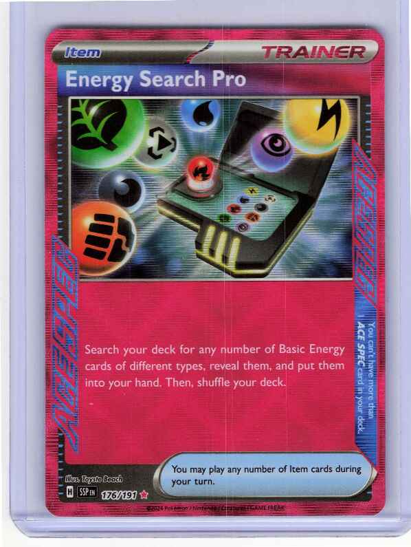 Energy Search Pro #176/191 SV08: Surging Sparks