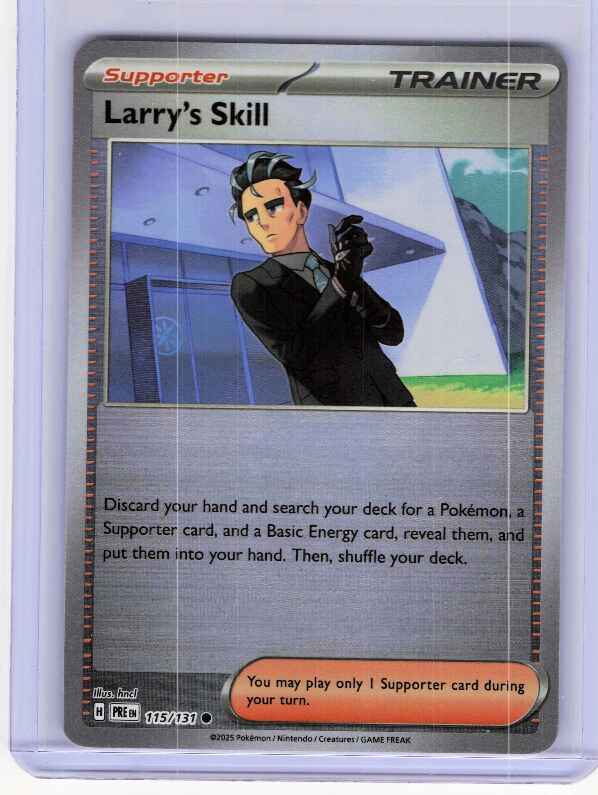 Larry's Skill [Poke Ball] #115/131 SV: Prismatic Evolutions