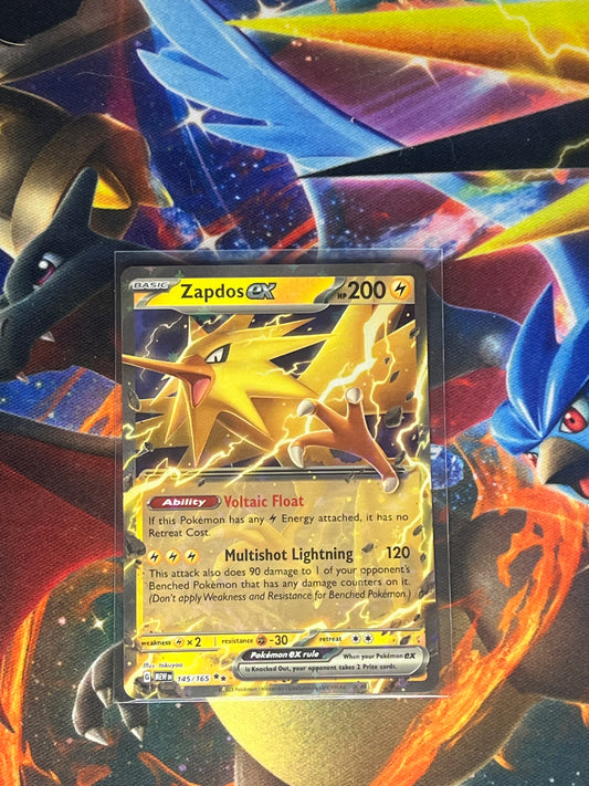 Zapdos Ex #145 Pokemon Scarlet & Violet 151