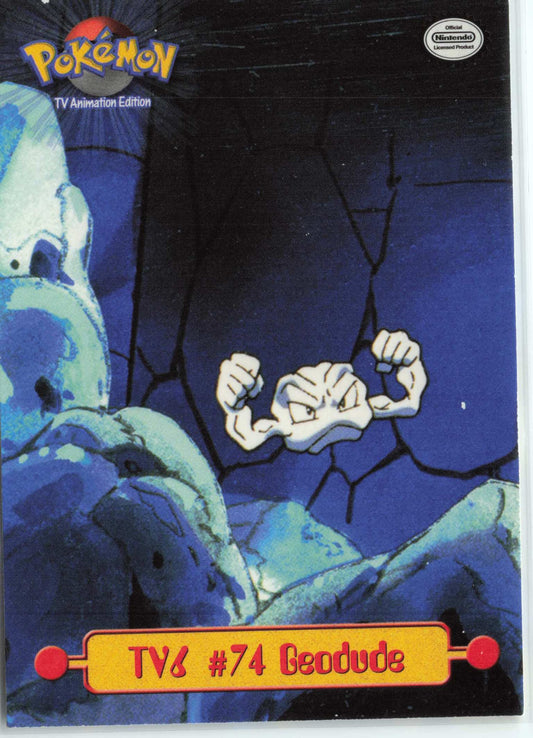 Geodude #TV6 Pokemon Topps TV Animation Edition Series 1